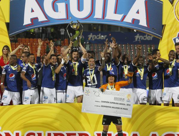 Así está el palmarés de la Superliga tras título de Millonarios