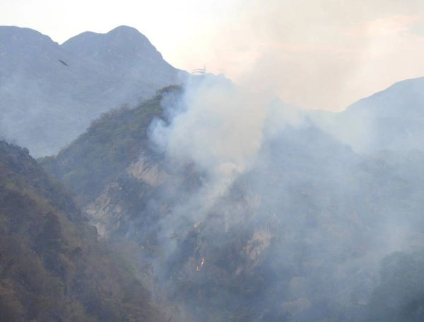 Incendio en Tolima