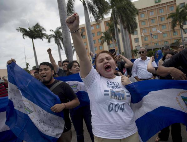 Las protestas en Nicaragua comenzaron en abril del 2018.