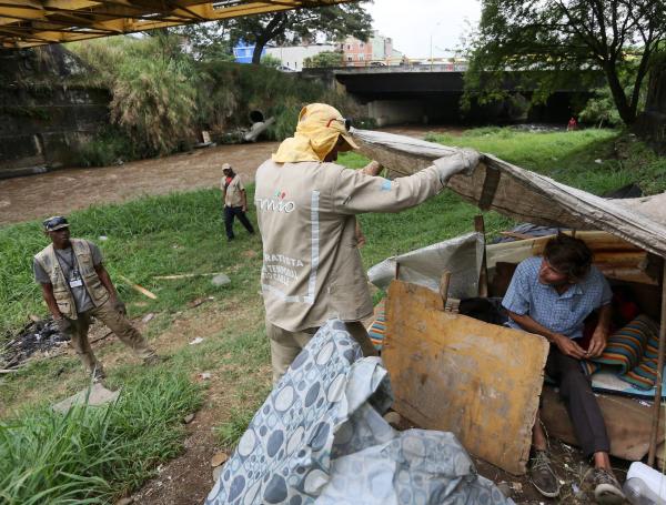 Cali, Colombia 22 marzo 2018. En Cali se calcula que hay más de seis mil habitantes de calle.