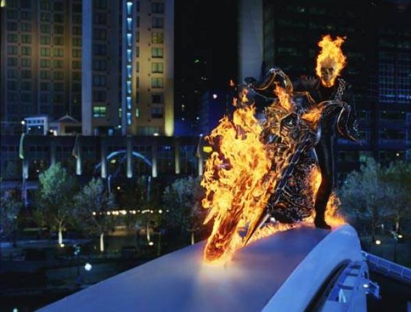 Ghost Rider es una película inspirada en un superhéroe de Marvel.