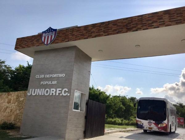 La sede del equipo rojiblanco se encuentra a las afueras de Barranquilla.
