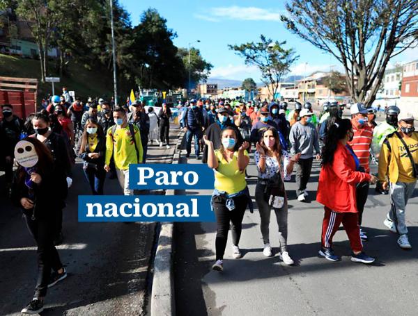 Paro nacional en vivo: movilizaciones, marchas en Bogotá | 28 de abril