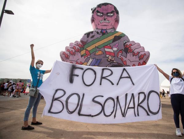 Protestas contra Bolsonaro en Brasil