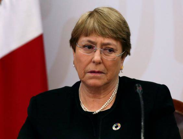 La expresidenta de Chile Michelle Bachelet