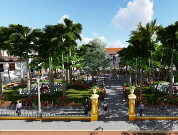 Parque de Bolívar en Cartagena