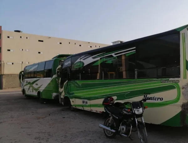 Paro de buses en Cartagena