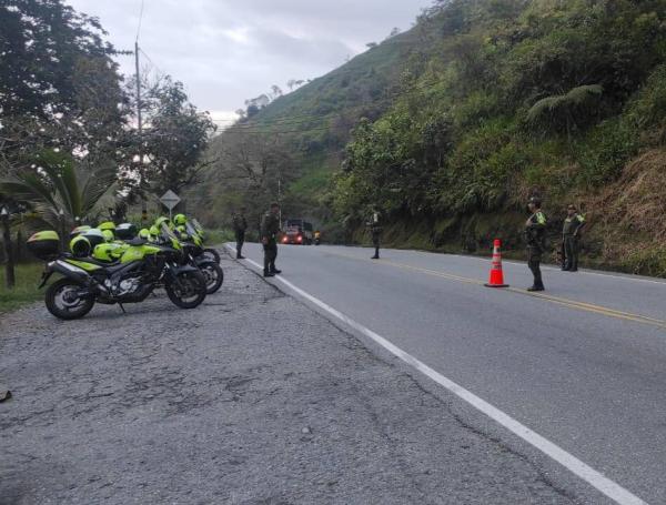 Hay presencia de Policía y Ejército en la zona