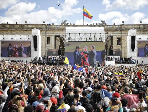 Gustavo Petro discurso de posesión del nuevo Presidente de Colombia
