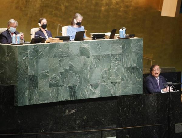 Gustavo Petro en la ONU: las frases más fuertes de su discurso