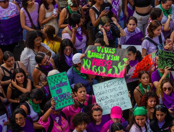 Día de la Mujer 2024 en vivo: así avanzan las marchas por el 8M en los ...