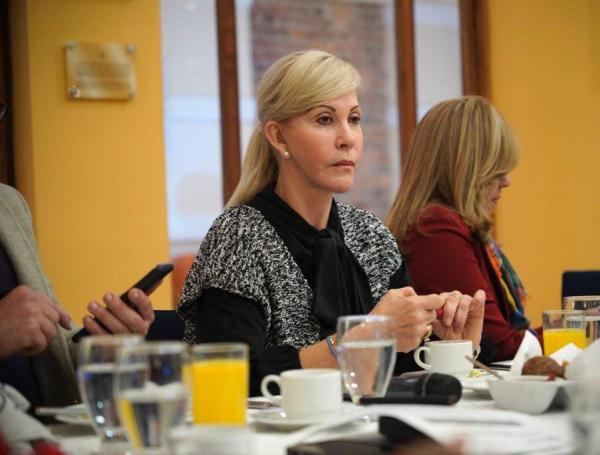 Dilian Francisca Toro, directora del partido de 'la U'.