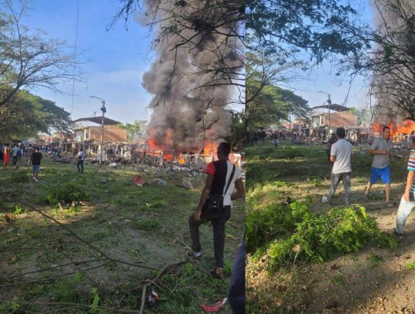 El atentado en Timba, Cauca, deja zozobra en la población.