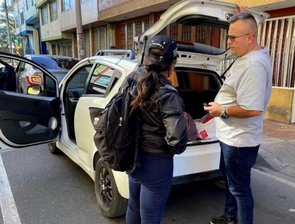 Capturados por 'correos humanos'.