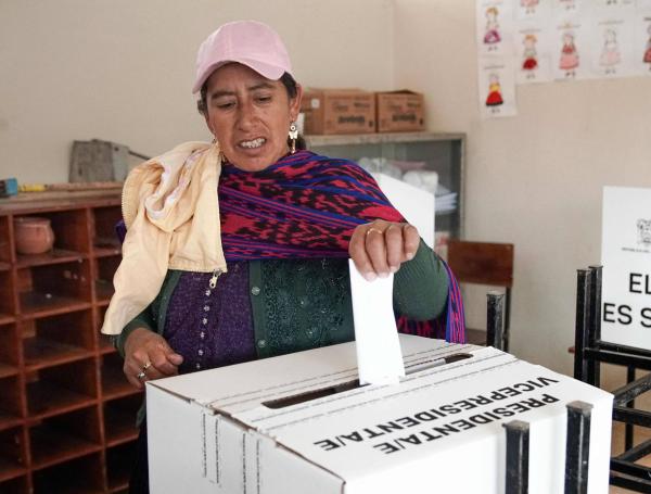 Segunda vuelta presidencial en Ecuador.