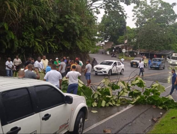 Vía a Buenaventura.