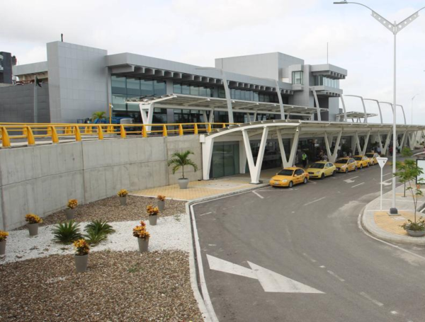 Aeropuerto Ernesto Cortissoz de Barranquilla, ubicado en Soledad, Atlántico.