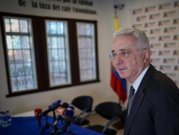 El expresidente Alvaro Uribe.