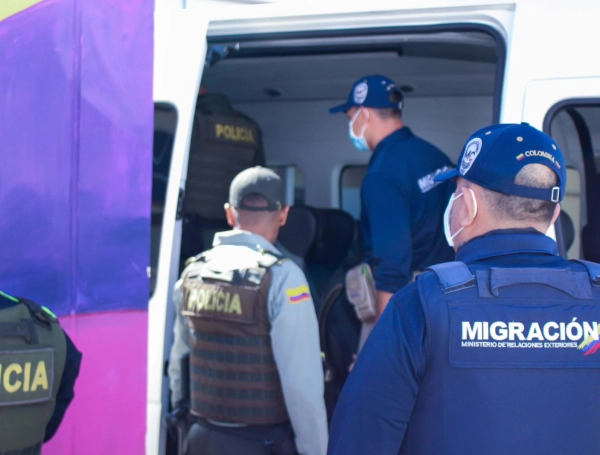 Migrantes salieron de Bucaramanga