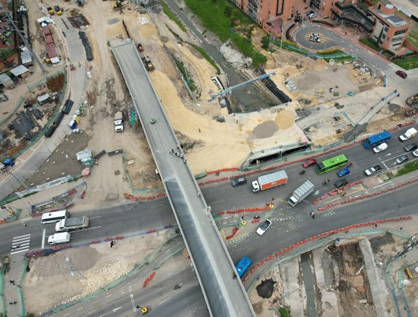 Este miércoles se entregará el puente de la calle 26 con carrera 68 en ...