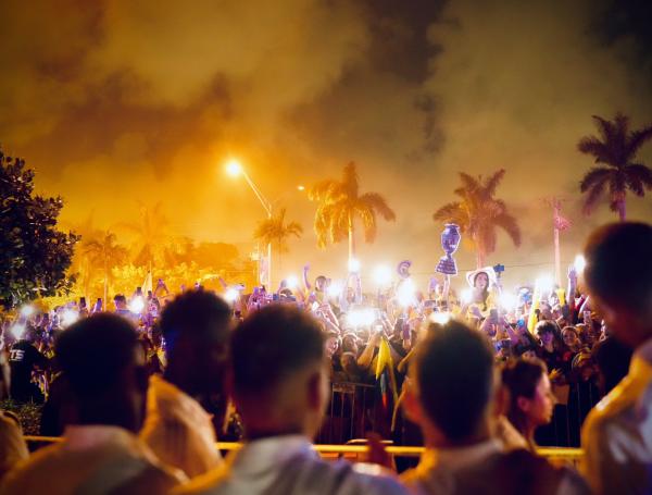 Banderazo de hinchas de la Selección Colombia en Miami previo a final de Copa América.