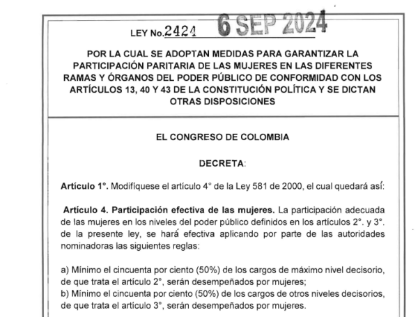 Las claves de la Ley que establece que al menos el 50% de los cargos de ...
