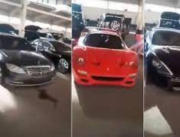 Video | Los lujosos carros que descubrieron de Bashar al Assad: Ferrari ...