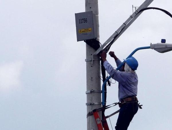 Alumbrado público de Cali.