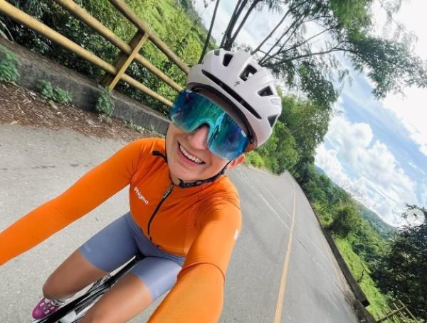 El último video y foto que publicó la ciclista Karen Daniela Bermúdez ...