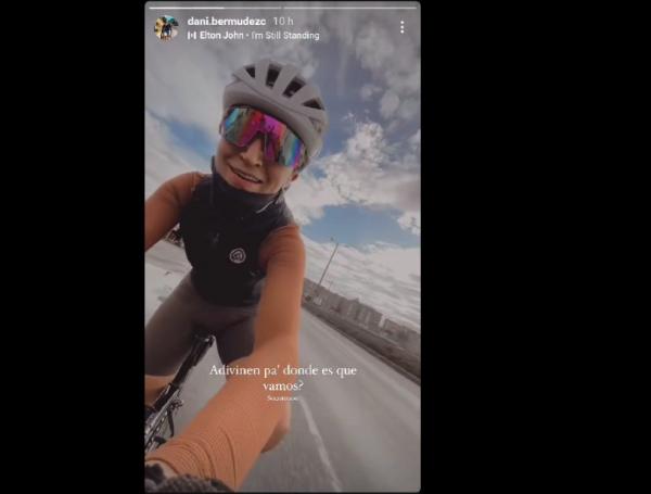 El último video y foto que publicó la ciclista Karen Daniela Bermúdez ...