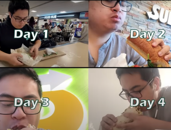 Hombre comió solo sándwich por un mes y su cambio físico fue impresionante