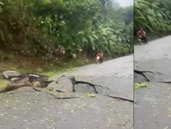 Explosivos en v??a de Antioquia