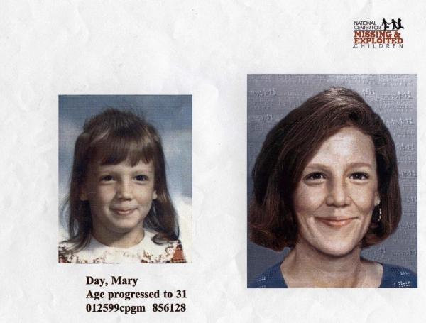 Mary Day desapareció misteriosamente tras una discusión con su padrastro