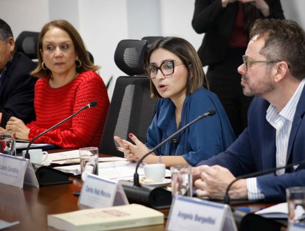 Laura Sarabia, canciller de Colombia.