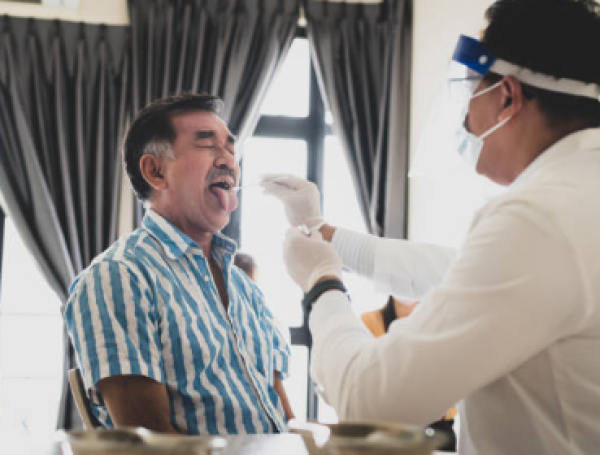 Prueba de gripe aviar