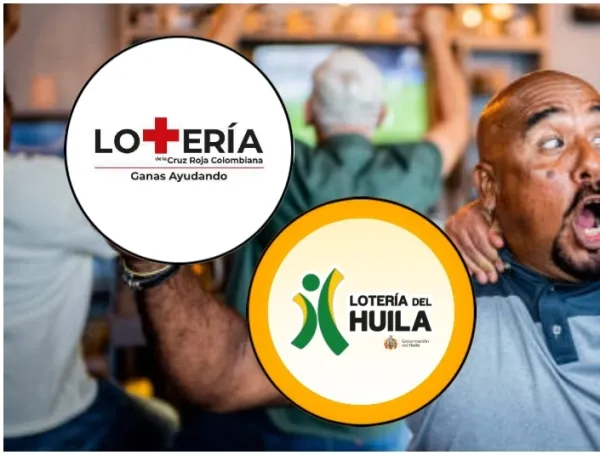 Lotería de la Cruz Roja y Lotería del Huila
