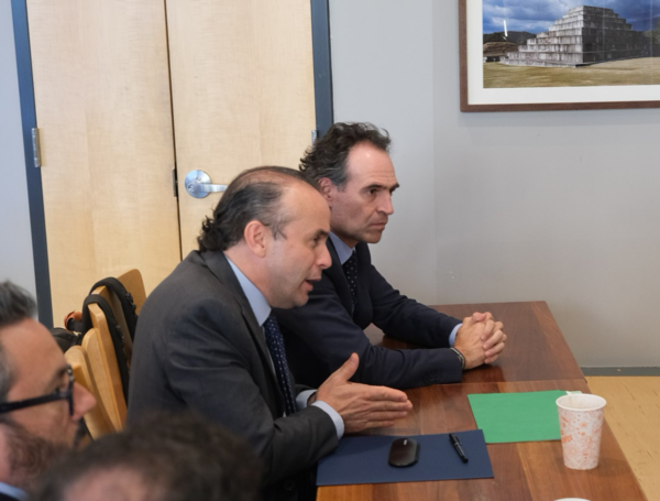 Federico Gutiérrez, María Elvira Salazar y Alejandro Eder.