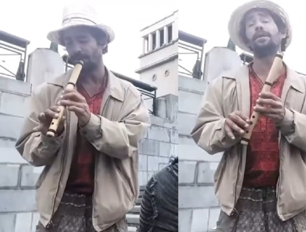 Diego Londoño cantando