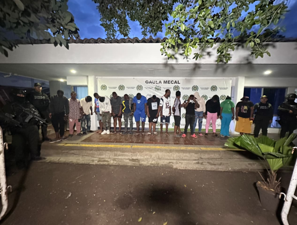 Cayó la banda 'los Chacales', en Cali.