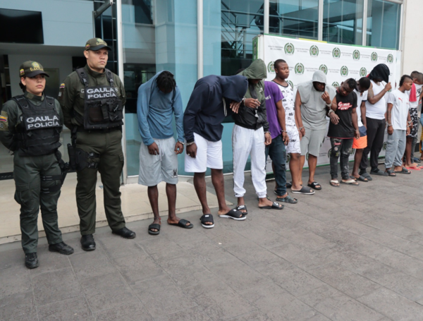 Cayó la banda 'los Chacales', en Cali.