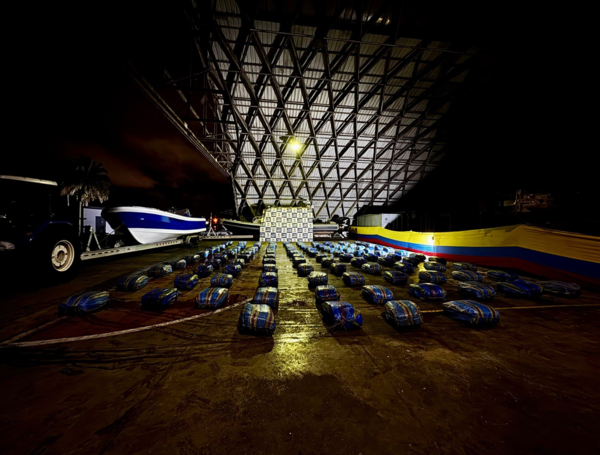 La gigantesca incautación.