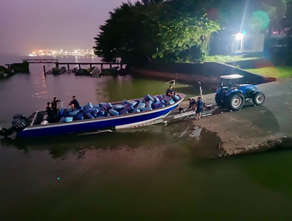 La gigantesca incautación.