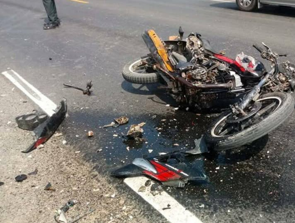 Moto accidente en Barrancabermeja
