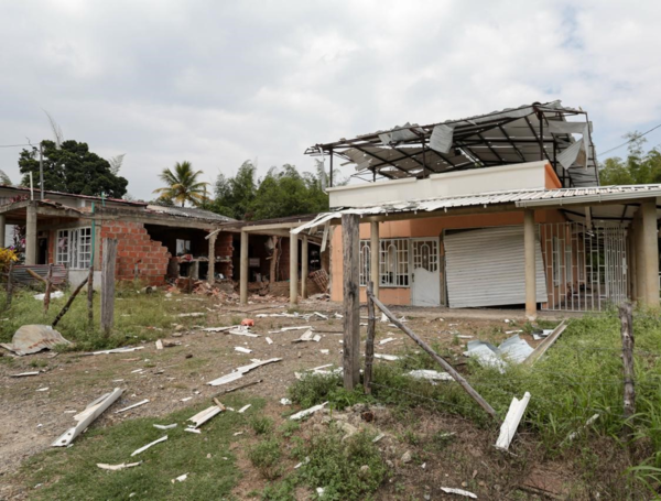 Explosivo en Jamundí, el 9 de octubre.