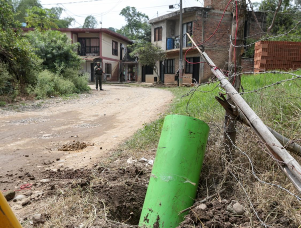 Explosivo en Jamundí, el 9 de octubre.