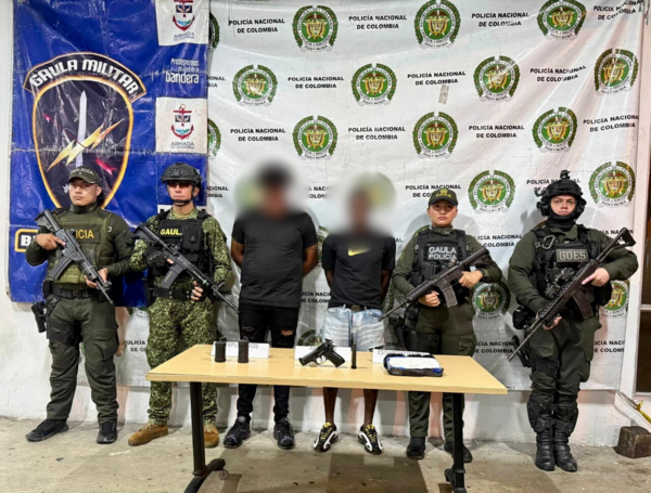 Fueron capturados cuatro integrantes de 'Los Shottas' en Buenaventura.