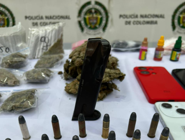 Nueva banda capturada en Cali.