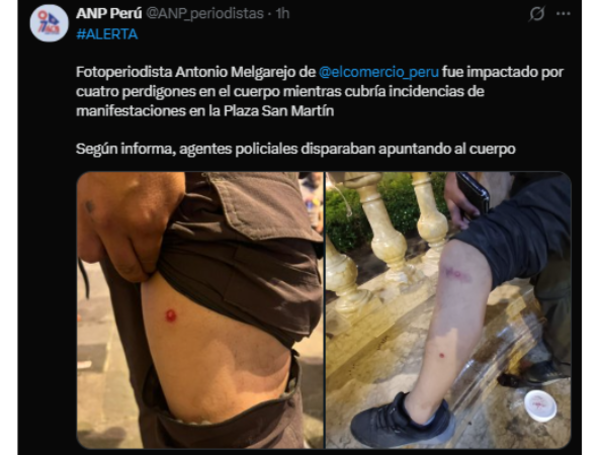 Denuncia de la ANP.