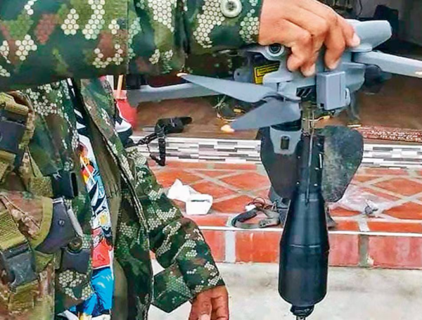 Mindefensa ofrece hasta 100 millones de pesos por informaci??n de operadores de drones para uso criminal