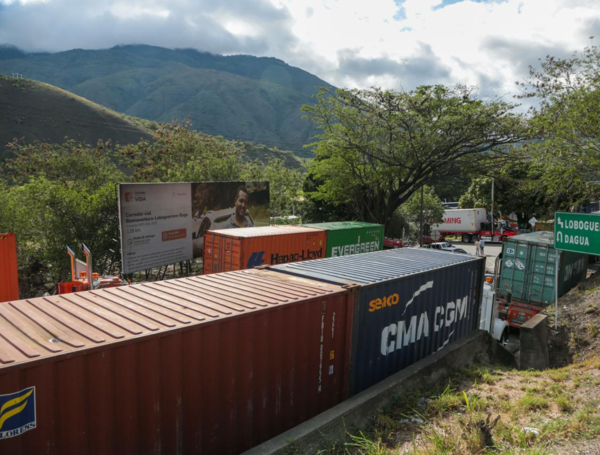 Bloqueos en la vía a Buenaventura, desde el 14 de octubre.